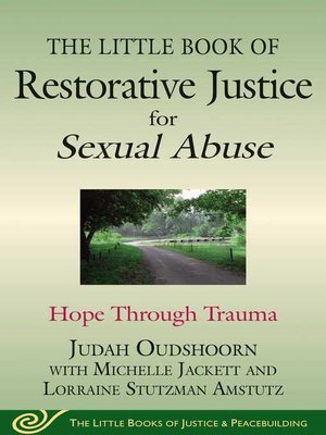 cover image of The Little Book of Restorative Justice for Sexual Abuse